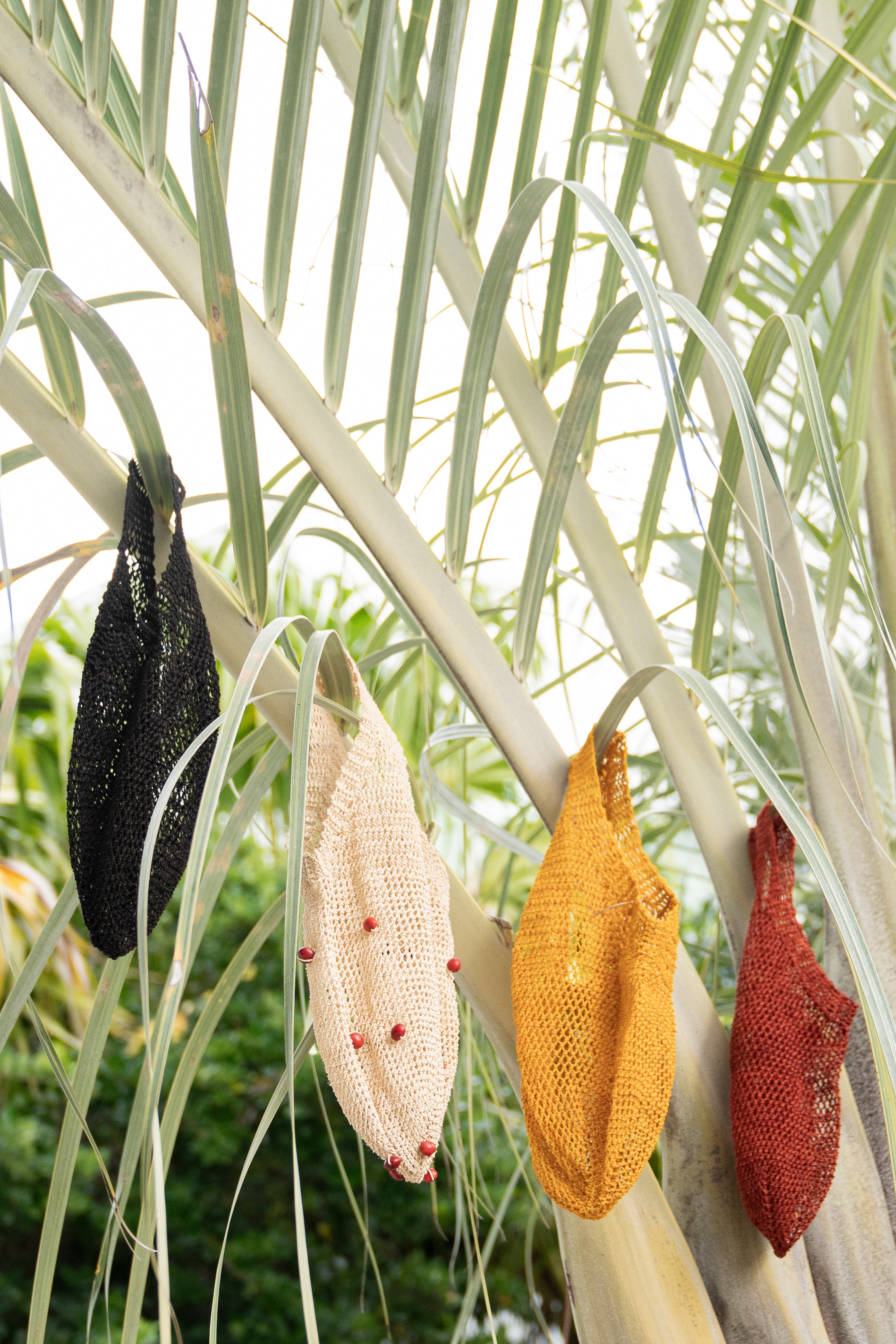 Net Pouch ocher