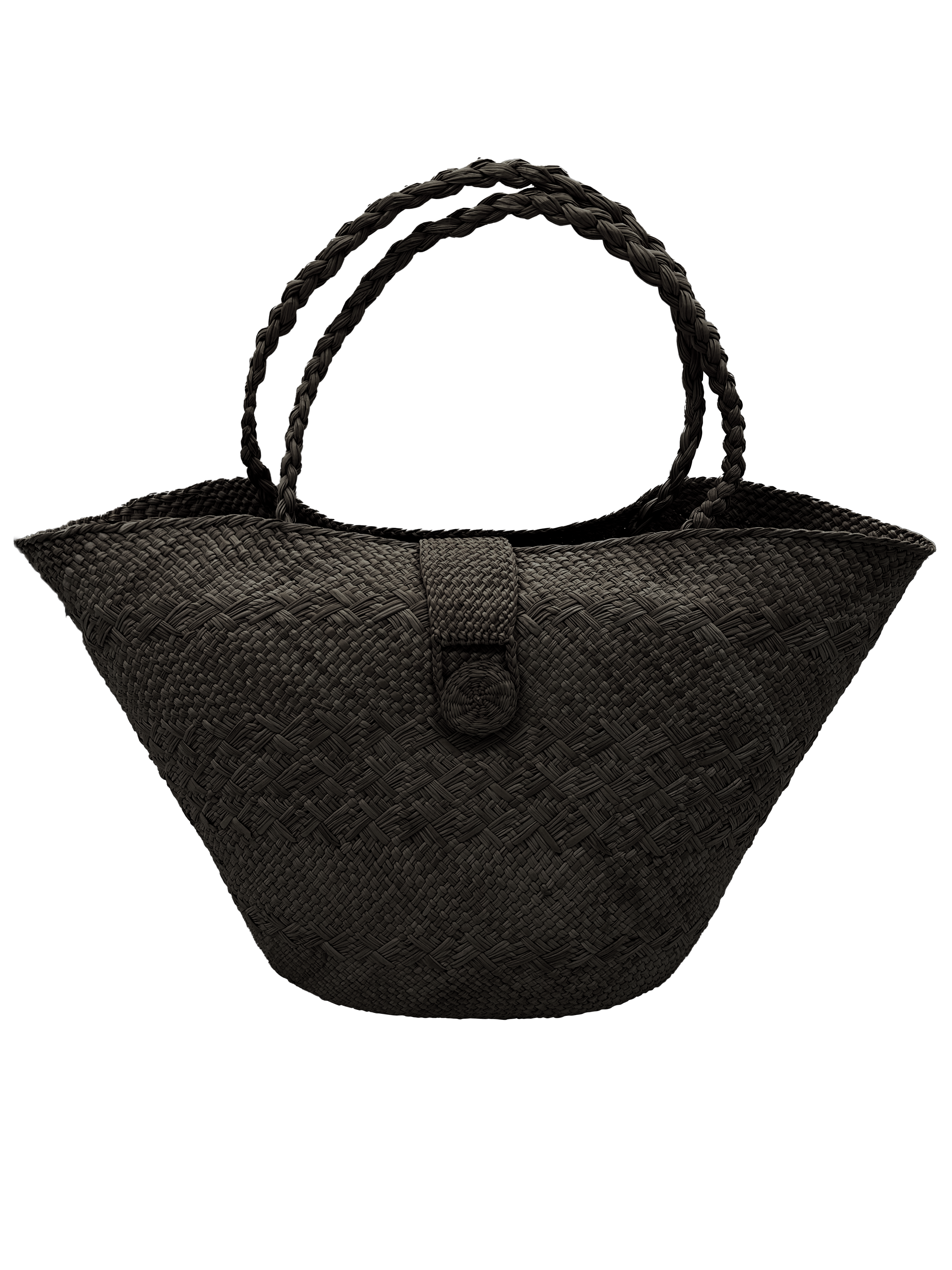 Saint-Tropez Chic Straw Beach Bag