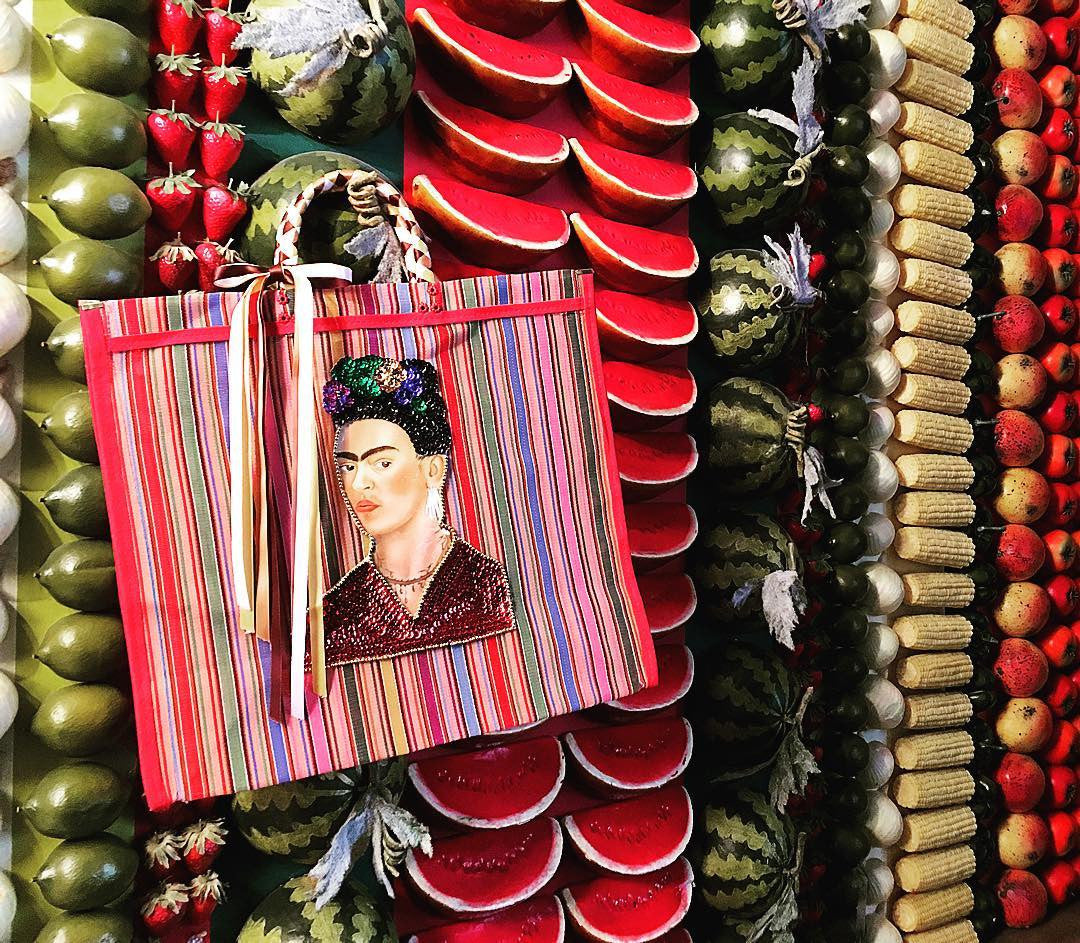 Frida Kahlo market bag