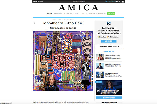 Amor Y Mezcal on Amica.it July 2016