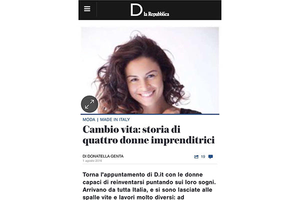 Amor Y Mezcal on D di Repubblica, August 2016