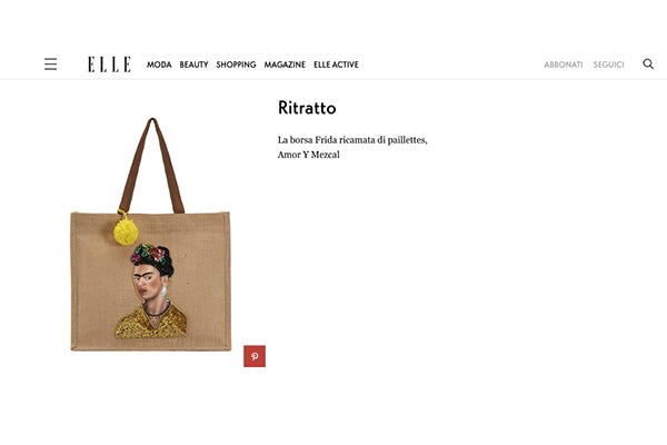 Amor Y Mezcal on Elle.it, May 2018