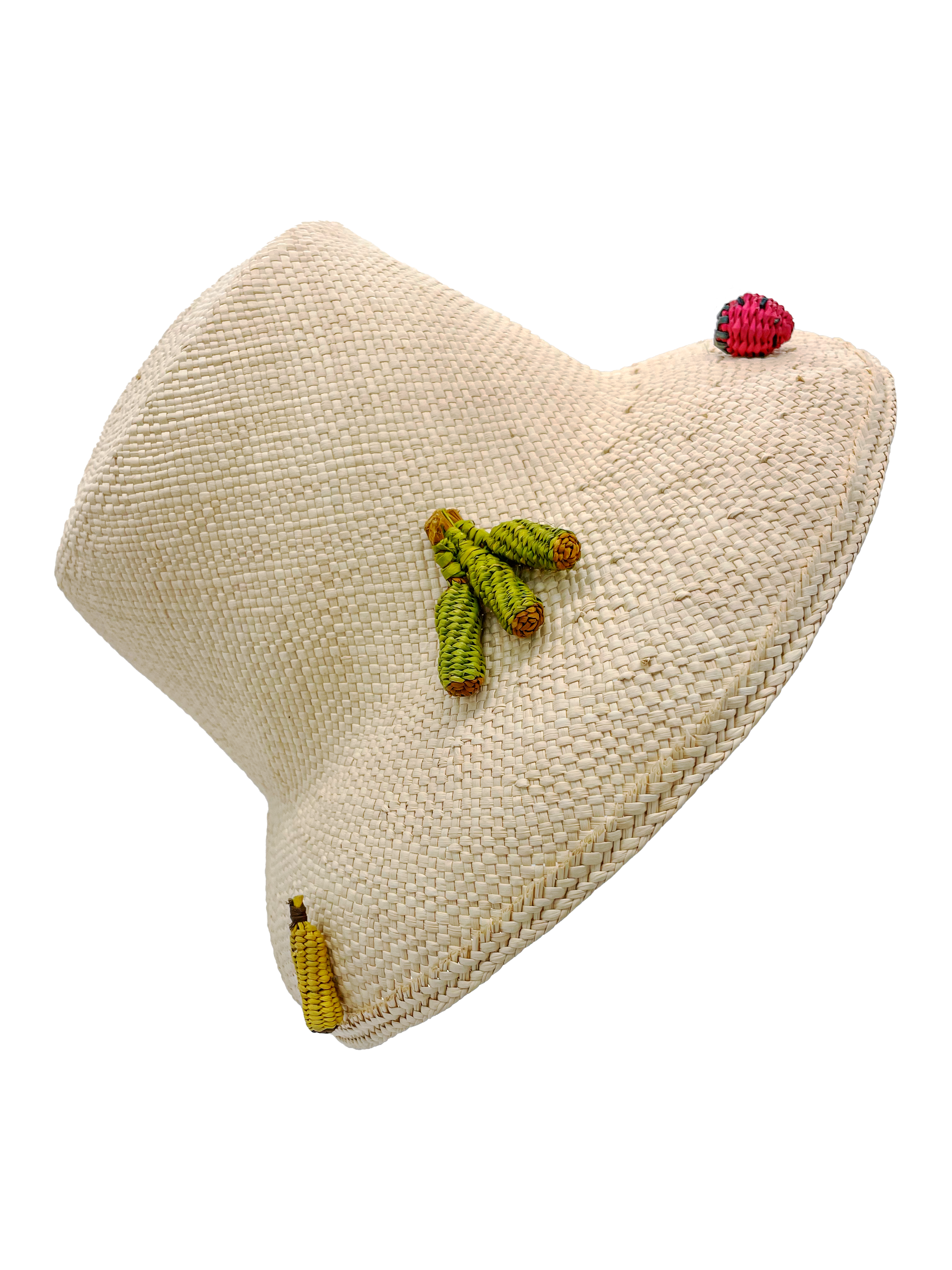 SunnyFruit Straw Bucket Hat