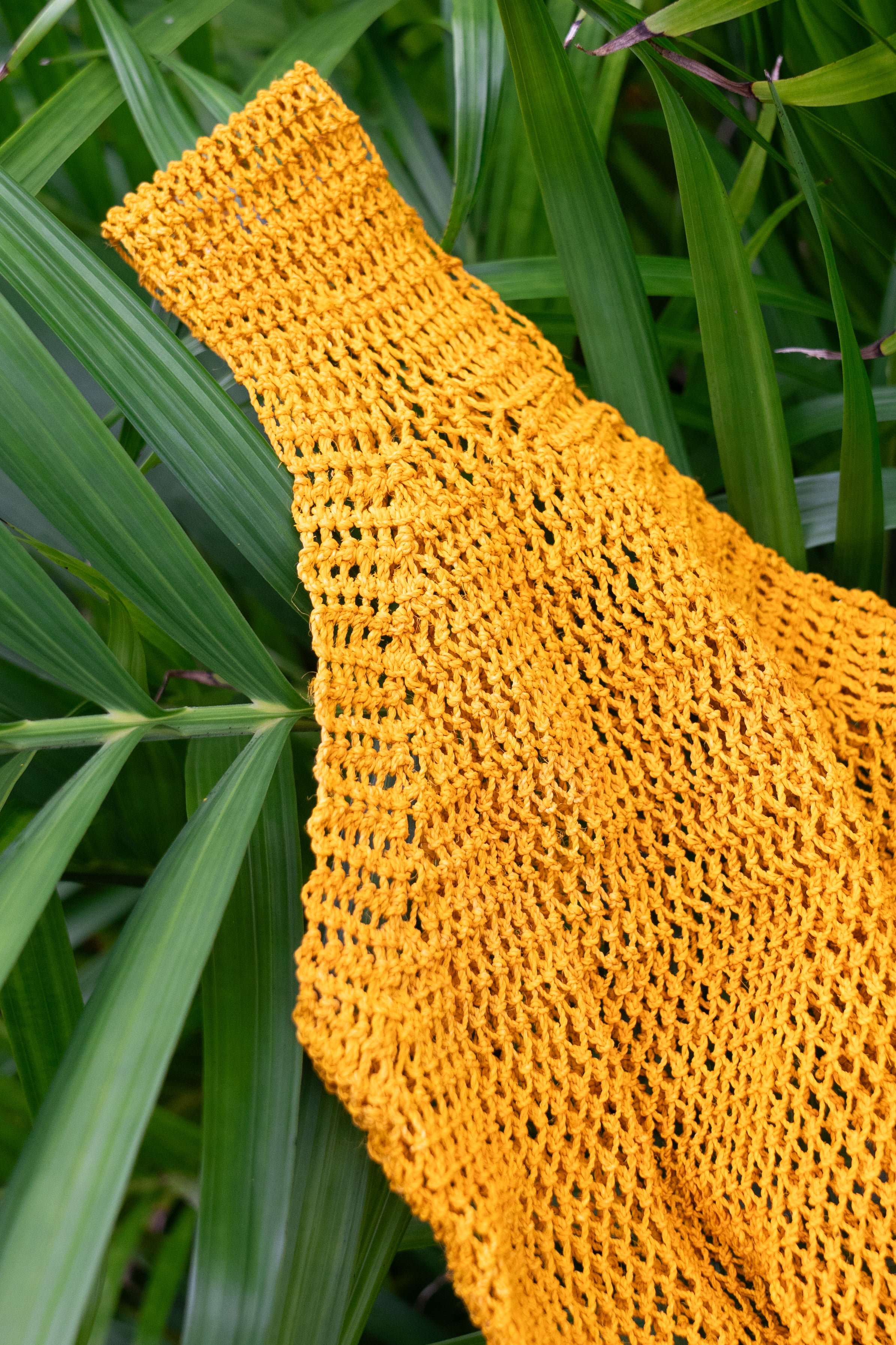 Net Pouch ocher