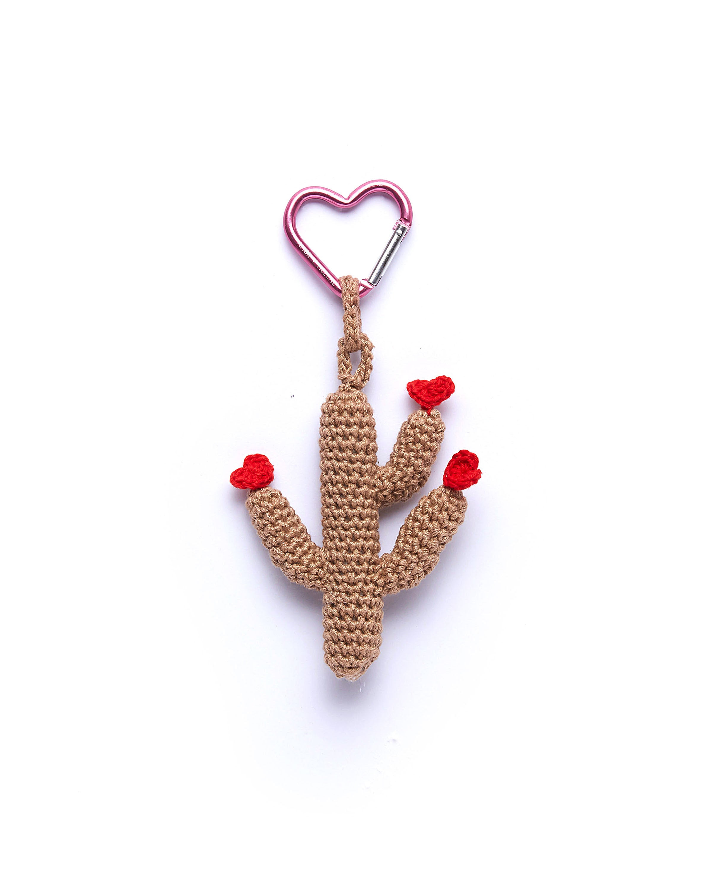 Cactus in love, brown