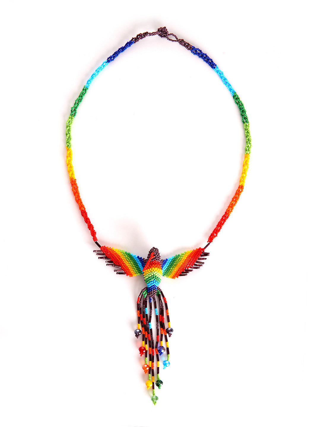 Hummingbird necklace slim