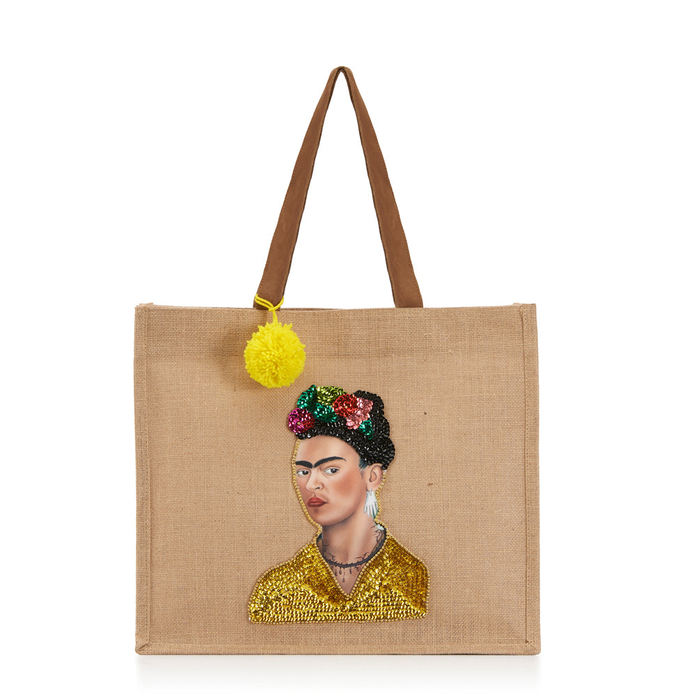 Frida Kahlo handcrafted crossbody Sling Bag for women
