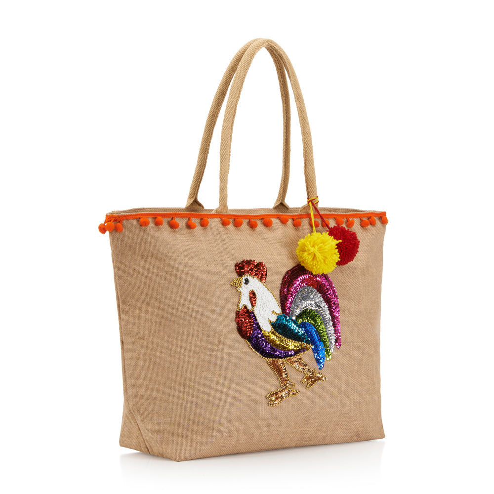 Rooster Beach Bag Amor y Mezcal