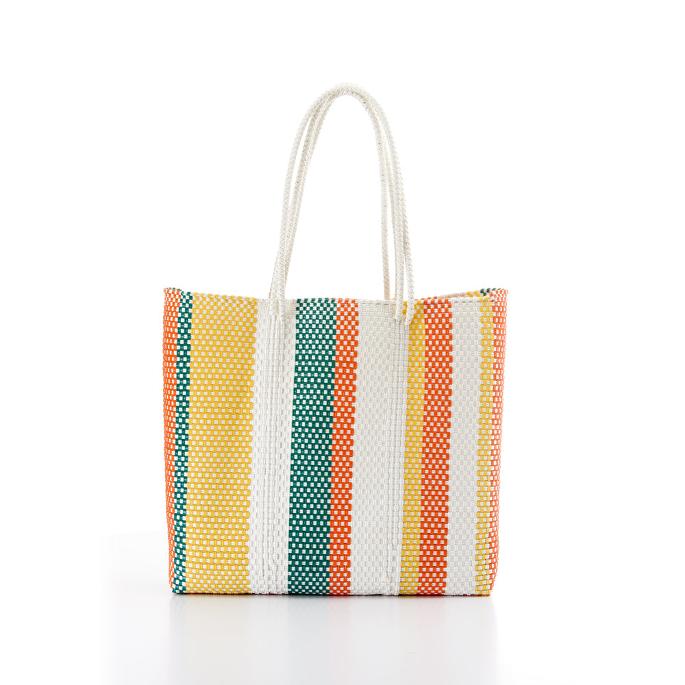Shopping bag green orange yellow Amor y Mezcal